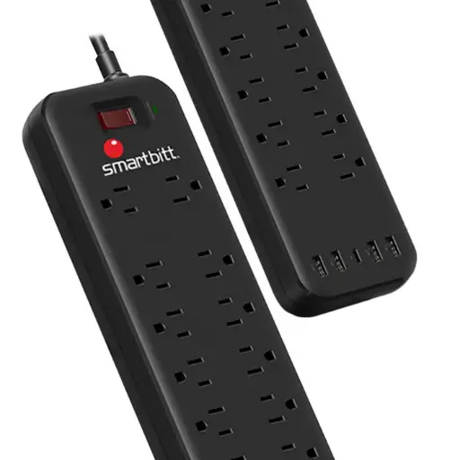 [SBSS-B12-5U] SMARTBITT SUPRESOR DE PICOS CON PUERTOS USB SBSS-B12-5U